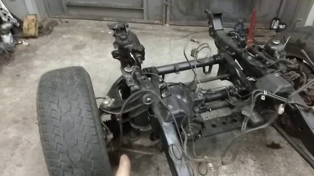 Ремонт рамы, сварка, пескоструй, покраска, сборка Паджеро 2. смотреть онлайн