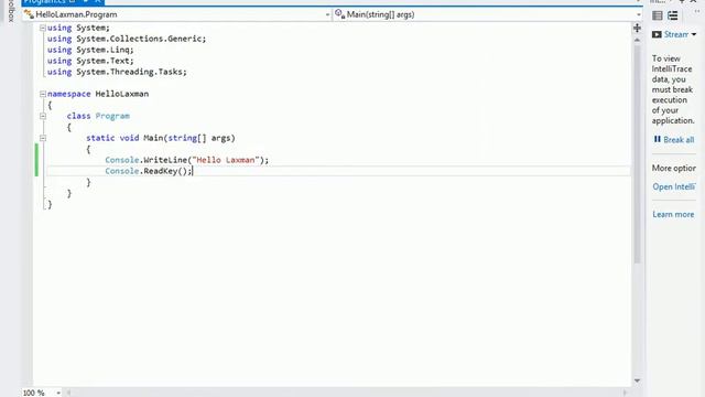Hello world in C# | How do you write Hello World on console|How do I run C sharp смотреть онлайн
