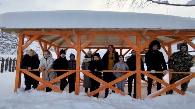 Беседка 5*3 метра, Благотворительность.