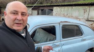 Армения. Две «Победы» в одном дворе города Ноемберян. Автолегенды СССР в Тавушской области.