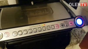 OptiGrill+XL Tefal.Умный гриль.Бекон на гриле.