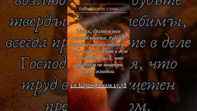 Лучшие Библейские стихи #вера #библия #евангелие смотреть онлайн