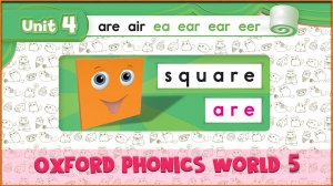 | are | Oxford Phonics World 5 - Letter Combinations. #22