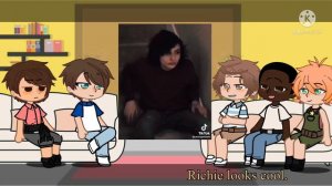 Losers club react to richies future as Boris pavlikovsky (check desc)