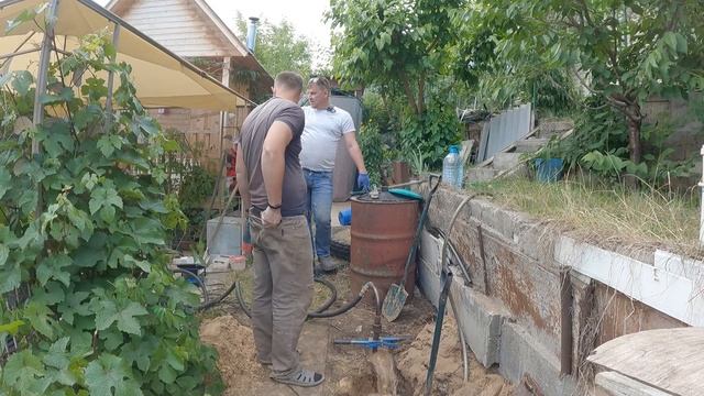 Ручное гидробурение. Казань СНТ Водозабор