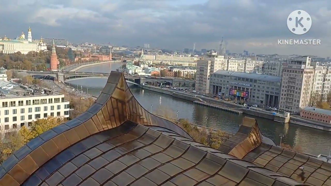 ВСЯ МОСКВА как на ладони с крыши ХРАМА ХРЕСТА СПАСИТЕЛЯ!!! смотреть онлайн