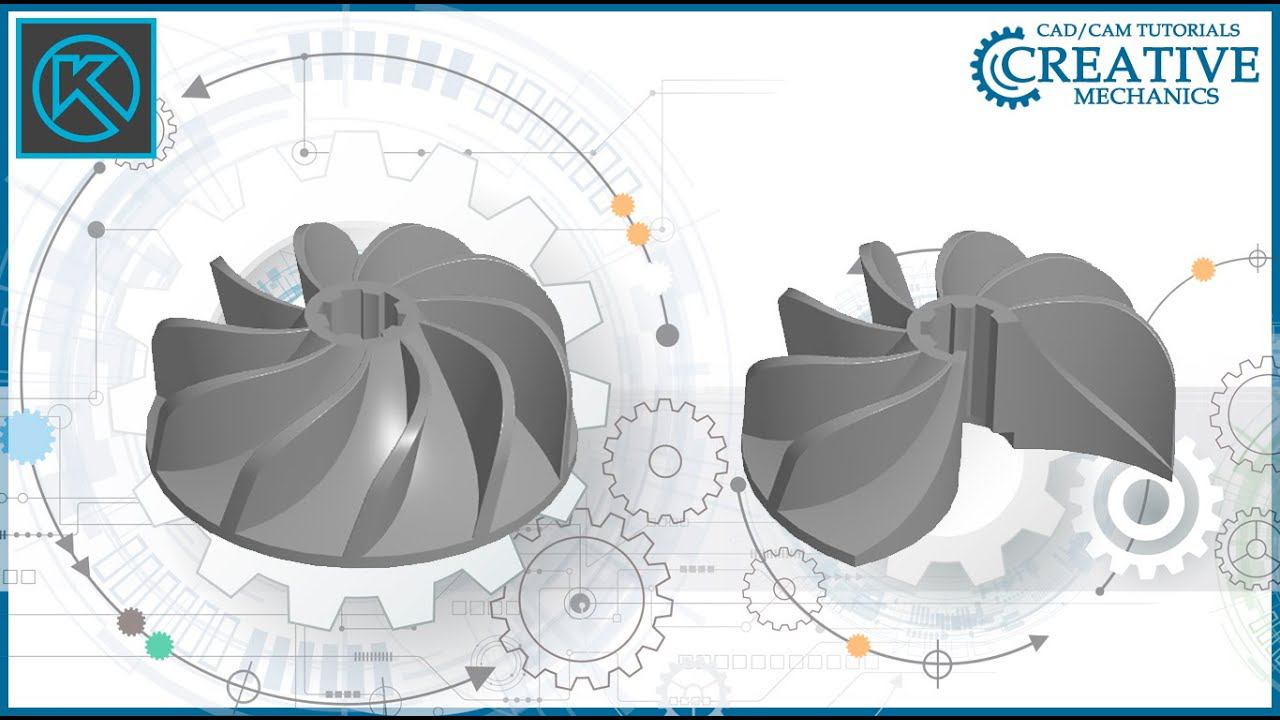 Уроки Компас 3D. Турбина смотреть онлайн