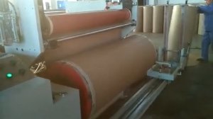 Машина по производству картонной гильзы методом параллельной навивки