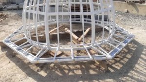 Купол и алтарь на часовню Мемориальный комплекс Путь возрождения народов Крыма. Сирень, Бахчисарай