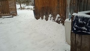 Погода в Сибири. Зима наступила окончательно.