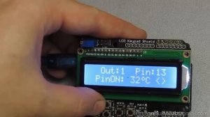 Термостат на Arduino, до 5 датчиков DS18B20