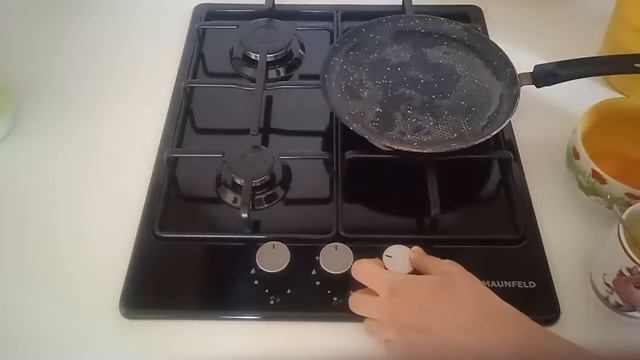 Приготовил amazing яичный супчик! Обзор газовой варочной поверхности MAUNFELD EGHE.43.3STS-EB смотреть онлайн