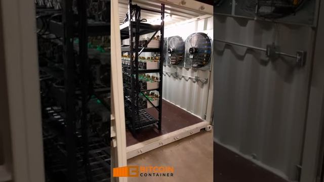 10ft Bitcoin Mining Container - Most Efficient Way