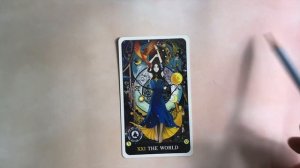 ความหมายไพ่ XXI The World   #TimeUniverseTarot