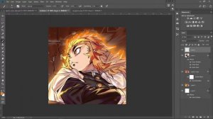 Neon Glow Anime Profile Picture Tutorial | How to make anime profile picture Photoshop | Flash GFX