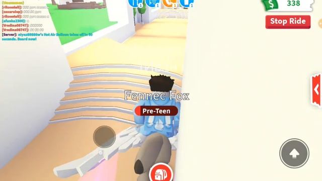 показываю флай и Райт пета в роблоксе в Adopt Me от Dragon Games смотреть онлайн