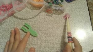 Как сплести браслет Чешуя дракона на рогатке / Маришка DIY