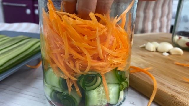 САЛАТ,который сколько не готовь-всегда МАЛО! ОГУРЦЫ по-корейски на зиму