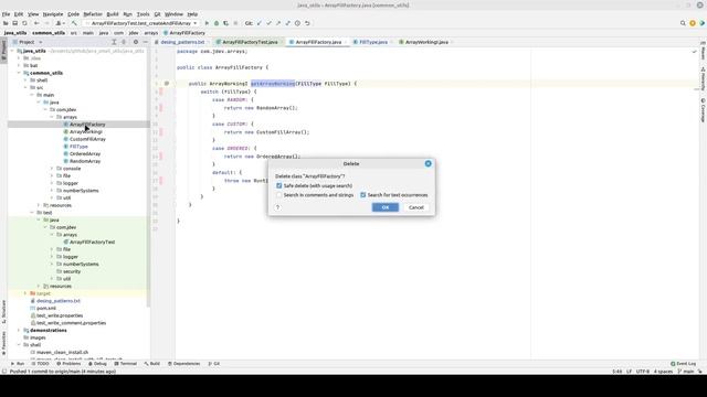 Factory method pattern, small improvement using java enum. L36