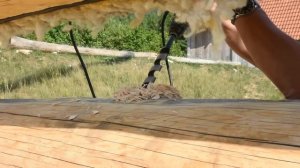 Построили Недорогой КРАСИВЫЙ ДОМ из Бревна за 1 год Своими Руками - Timelapse. От начала до конца