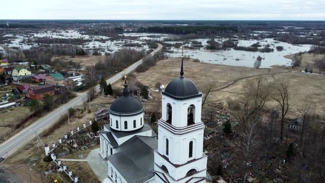 Все дороги ведут в храм. Святыня Богородского уезда (Ногинск) и разлив р. Шерны