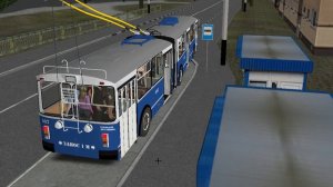 OMSI 2 карта (Кострома) троллейбус 6205(гармошка)