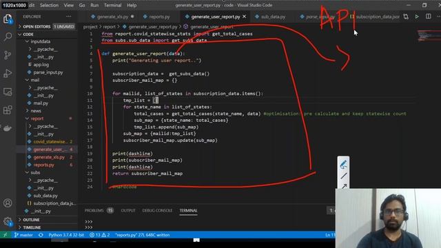 Python boot camp August | Session 15 | Project: Mapping subscriber data and prepare to send mail смотреть онлайн