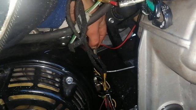 SHARMAX SN 550 электростартер обрыв провода смотреть онлайн