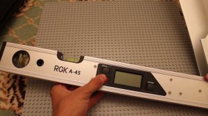 Распаковка и обзор-сравнение угломера RGK A-45 и Bosch GAM 220 MF