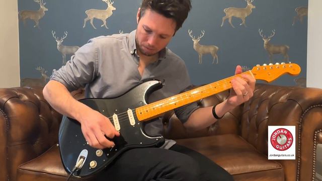 2014 Fender Custom Shop David Gilmour Stratocaster Relic Black over Sunburst -Aynsley Lister смотреть онлайн