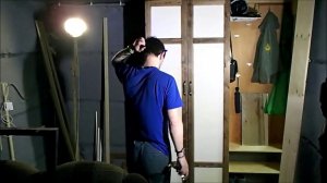 Шкаф-прихожая для мастерской