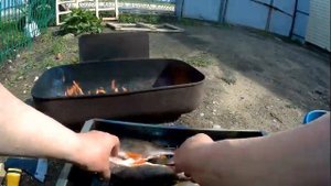 ГОРЯЧЕЕ КОПЧЕНИЕ ОКУНЯ И КАРАСЯ!!БЫСТРО И ВКУСНО!!