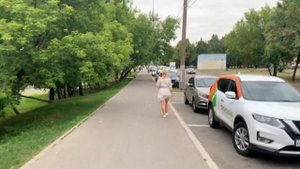 Прогулка по улице Дмитрия Ульянова от перекрёстка с Ленинским проспектом, г. Москва, 27.06.2023