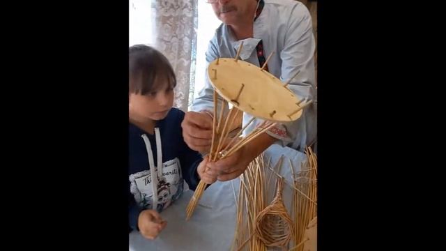 Мастер - класс « Изготовление  кашпо из ивового прута »