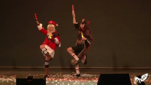 AniCon XMAS 2023 -DAY2-Block1- Chibi Дефиле — Клишка^^, Хутава^^ — Кли, Ху Тао ˂Genshin Impact˃