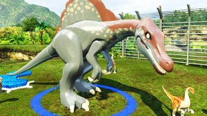 LEGO Jurassic World - Spinosaurus Gameplay (BIG Dinosaurs)