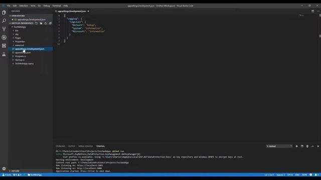 Beginners: Create C# .Net Core Web Application using Visual Studio Code смотреть онлайн