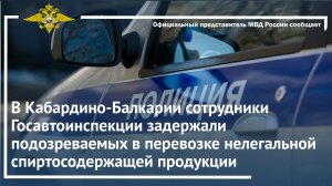 Полицейские задержали подозреваемых в перевозке нелегальной спиртосодержащей продукции