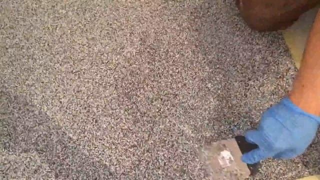 Эпоксидное кварцнаполненное полимерное покрытие