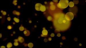 Футаж золотые переливы, летающие блестки /Footage gold shimmers, flying sparkles