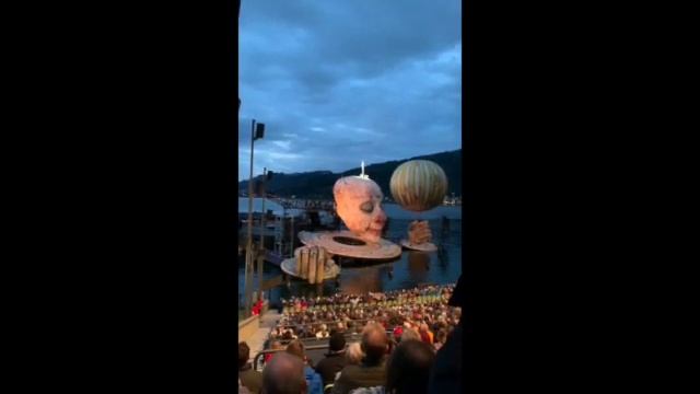 Австрия . Оперный Брегенцский фестиваль . Опера ,,Риголетто,, . смотреть онлайн