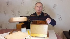 Как сделать мини улей на 1/4рамку Дадан