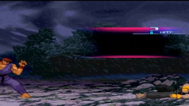 Reu Evil Ken vs Reu Evil Ryu. Epic Classic Battle! Street Fighter MUGEN Multiverse смотреть онлайн