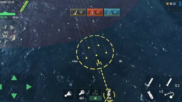 Набил 750к на Hornet в батл оф варшипс ( Battle Of Warships )
