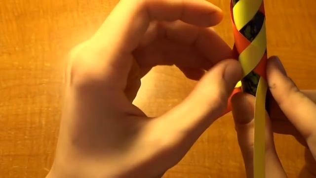 Китайская ловушка для пальцев из бумаги своими руками ! смотреть онлайн