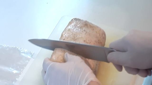 Запеченный окорок в рукаве. Очень вкусно! смотреть онлайн