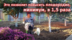 Обязательно вносите это осенью в почву. Земля осенью нуждается в известковании если...