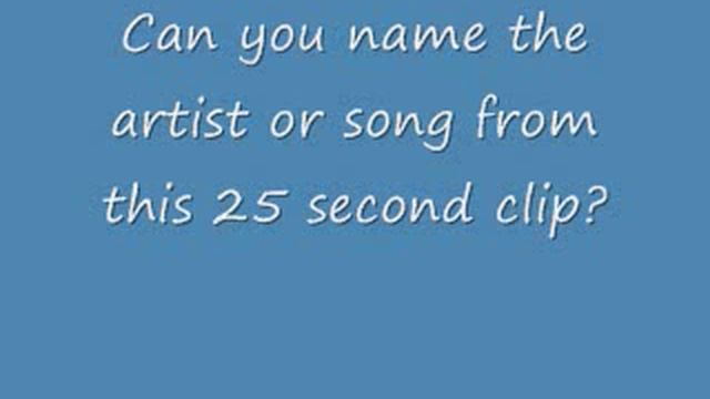 Can you identify this song? Classic Rock Music Trivia смотреть онлайн