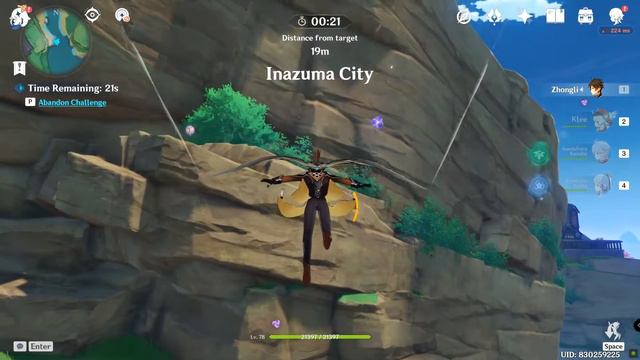 Genshin Impact - Inazuma - Version 2.0 - Temaria Game Quest - Kid Kujirai and Temari Locations смотреть онлайн