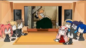 Darling in the Franxx react to Jimmy Golden Island